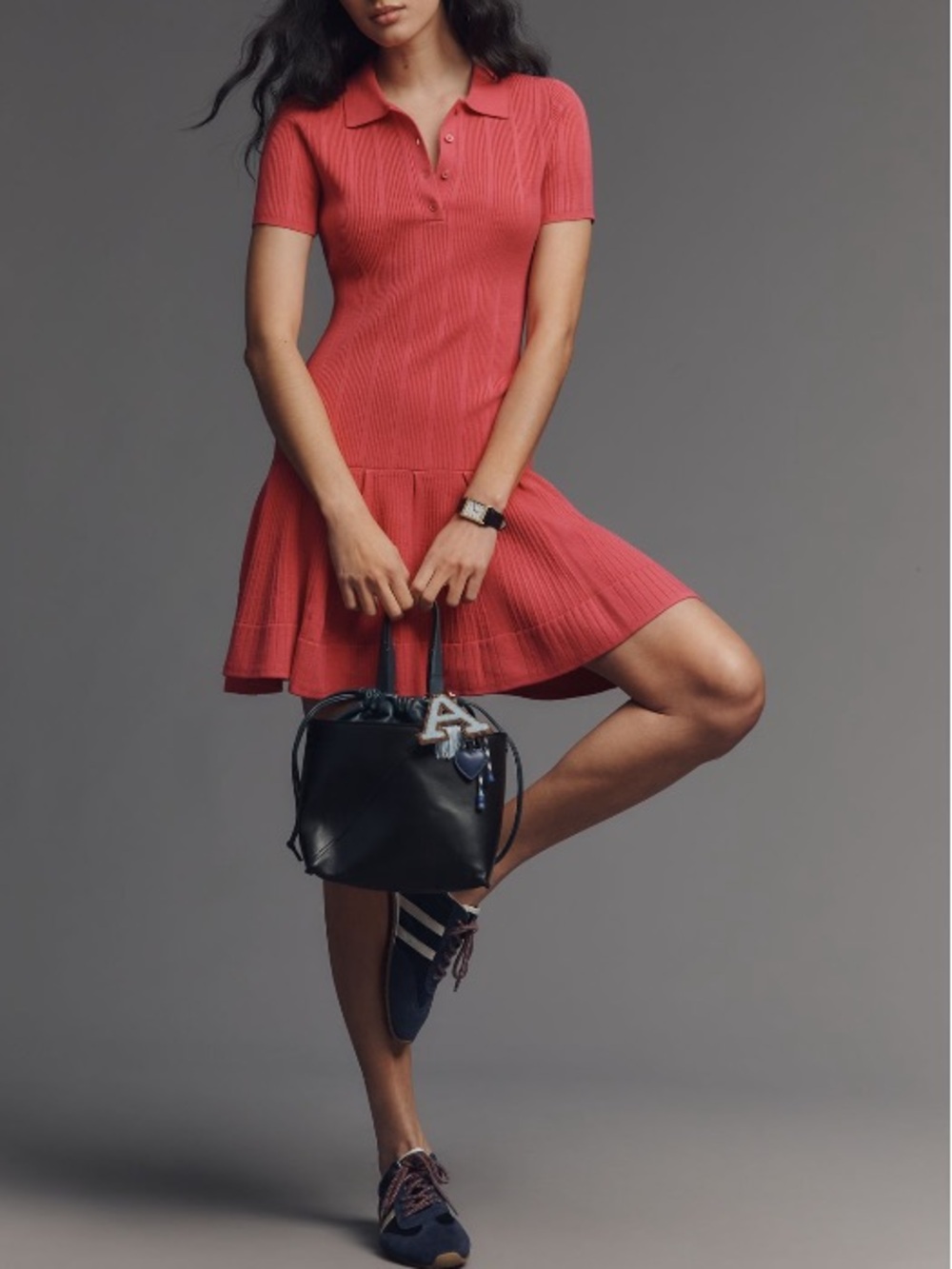 Maeve Polo Short-Sleeve Dress